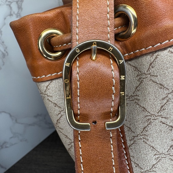 Longchamp Tan and Brown Crossbody Bag - Picture 3 of 10